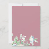 Einladung zur Hochzeit | Moderne geometrische Wild (Rückseite)