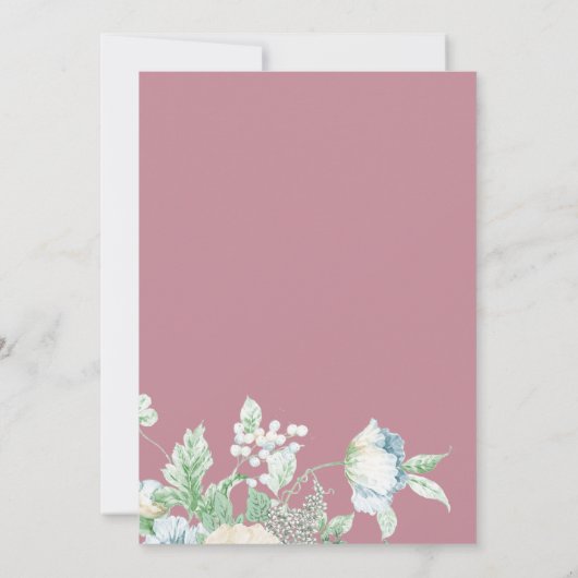 Einladung zur Hochzeit | Moderne geometrische Wild (Rückseite)