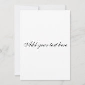 Einladung zur Hochzeit Monogram Vintag Red Floral (Rückseite)