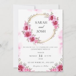 Einladung zur Hochzeit nach Maß