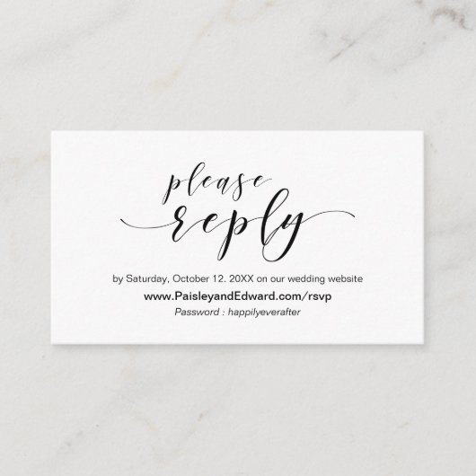 Einladung zur Hochzeit, Online-UAWG (Vorderseite)