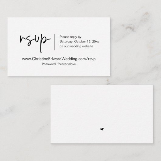 Einladung zur Hochzeit Online-UAWG, Lässige Themen (Vorne/Hinten)