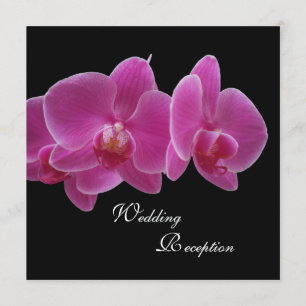 Einladung zur Hochzeit — Orchideen