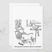 Einladung zur Hochzeit personalisierter Cartoon (Vorne/Hinten)