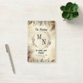 Einladung zur Hochzeit Post-it Klebezettel (Büro)