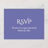 Einladung zur Hochzeit Postkarte (Vorderseite)