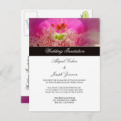 Einladung zur Hochzeit Postkarten (Vorne/Hinten)