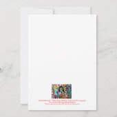 Einladung zur Hochzeit (Rechteck) - Tag der Toten (Rückseite)