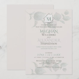 Einladung zur Hochzeit | Silver Sage Eukalyptus