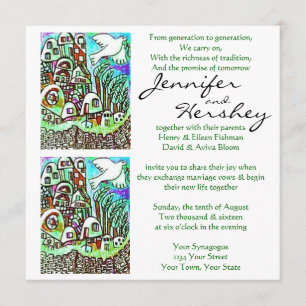 Einladung zur Hochzeit - Stadt Israel - Alter