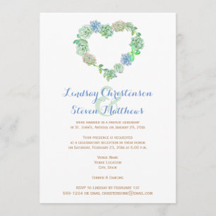 Einladung zur Hochzeit Succulents & Sand