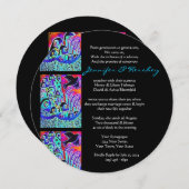 Einladung zur Hochzeit - Taube der Friedensboni - (Vorne/Hinten)