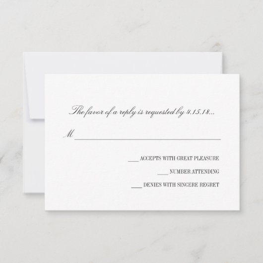 Einladung zur Hochzeit - UAWG | Basic (Vorderseite)