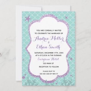 Einladung zur Hochzeit unter dem Meeresstrand