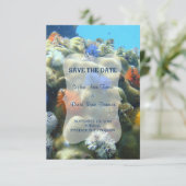 Einladung zur Hochzeit | Unterwasseransicht SAVE T (Stehend Vorderseite)