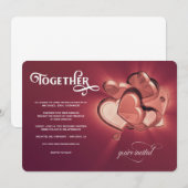 Einladung zur Hochzeit (Version 4) (Vorne/Hinten)