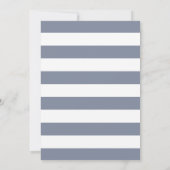 Einladung zur Hochzeit | Verspätung (Rückseite)