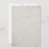 Einladung zur Hochzeit von Alicen im Wunderland (Rückseite)