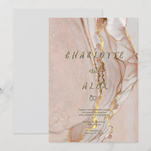 Einladung zur Hochzeit von alkoholischen Getränken