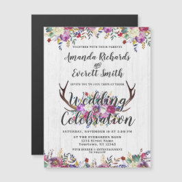 Einladung zur Hochzeit von Blumenwild