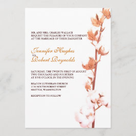 Einladung zur Hochzeit von Blumenwolle