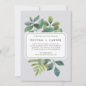 Einladung zur Hochzeit von Botanica (Vorderseite)