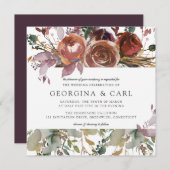 Einladung zur Hochzeit von Butterum & Plum | Platz (Vorne/Hinten)