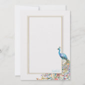 Einladung zur Hochzeit von Friedenstruppen (Rückseite)