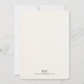 Einladung zur Hochzeit von gelben Blumenrahmen (Rückseite)