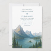 Einladung zur Hochzeit von Gletscher (Vorderseite)