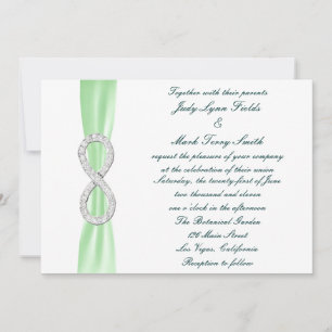 Einladung zur Hochzeit von Green Diamond Infinity