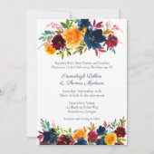 Einladung zur Hochzeit von hellen Wasserfarben (Vorderseite)