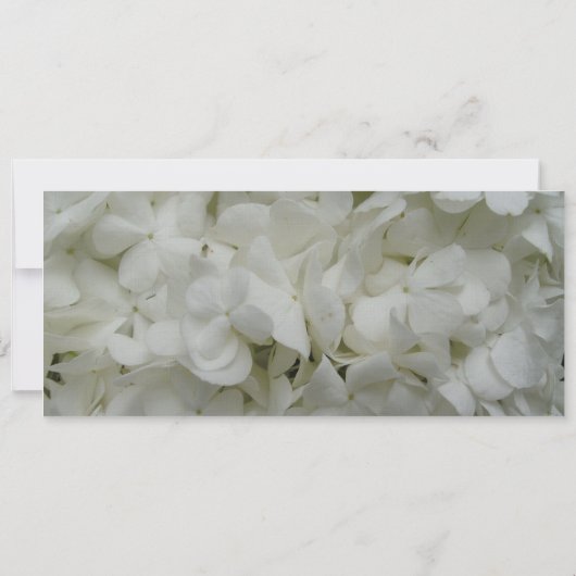 Einladung zur Hochzeit von Hydrangea - von Bride-E (Rückseite)