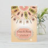 Einladung zur Hochzeit von Indianern (Stehend Vorderseite)