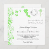 Einladung zur Hochzeit von Korfu (Vorne/Hinten)