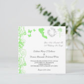 Einladung zur Hochzeit von Korfu (Stehend Vorderseite)