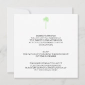 Einladung zur Hochzeit von Korfu (Rückseite)