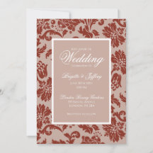 Einladung zur Hochzeit von Kupferrost