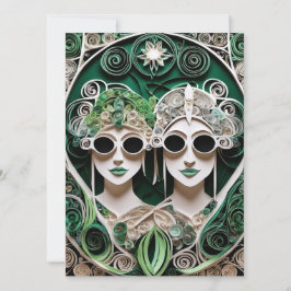 Einladung zur Hochzeit von Lesbian