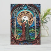 Einladung zur Hochzeit von Lesbian (Stehend Vorderseite)