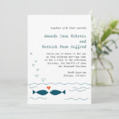 Einladung zur Hochzeit von Lieben (Stehend Vorderseite)