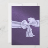 Einladung zur Hochzeit von Lila Damaskus (Rückseite)