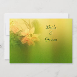 Einladung zur Hochzeit von Limonen Blumen