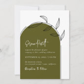 Einladung zur Hochzeit von Minimal-Skripten (Vorderseite)