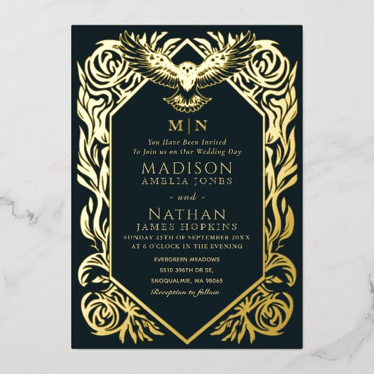 Einladung zur Hochzeit von mittelalterlichen Fanta (Vorderseite)