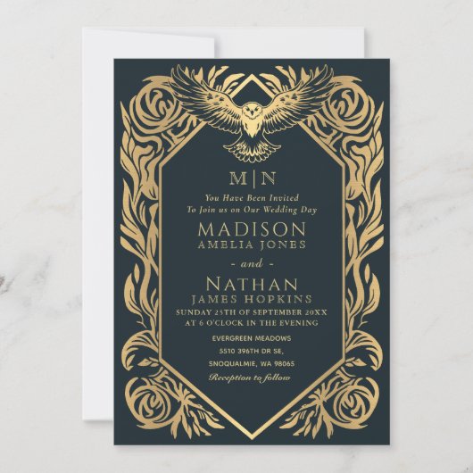 Einladung zur Hochzeit von mittelalterlichen Fanta (Vorderseite)