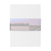 Einladung zur Hochzeit von Motorrädern Einladungsbanderole (Rückseitenbeispiel)