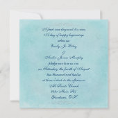 Einladung zur Hochzeit von Nautic Lace (Rückseite)