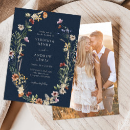 Einladung zur Hochzeit von Navy Boho