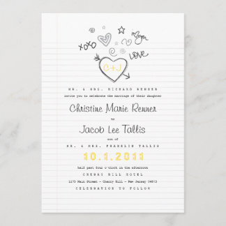 Einladung zur Hochzeit von Notebooks